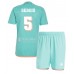 Maillot de foot Inter Miami Sergio Busquets #5 Troisième vêtements enfant 2024-25 Manches Courtes (+ pantalon court)